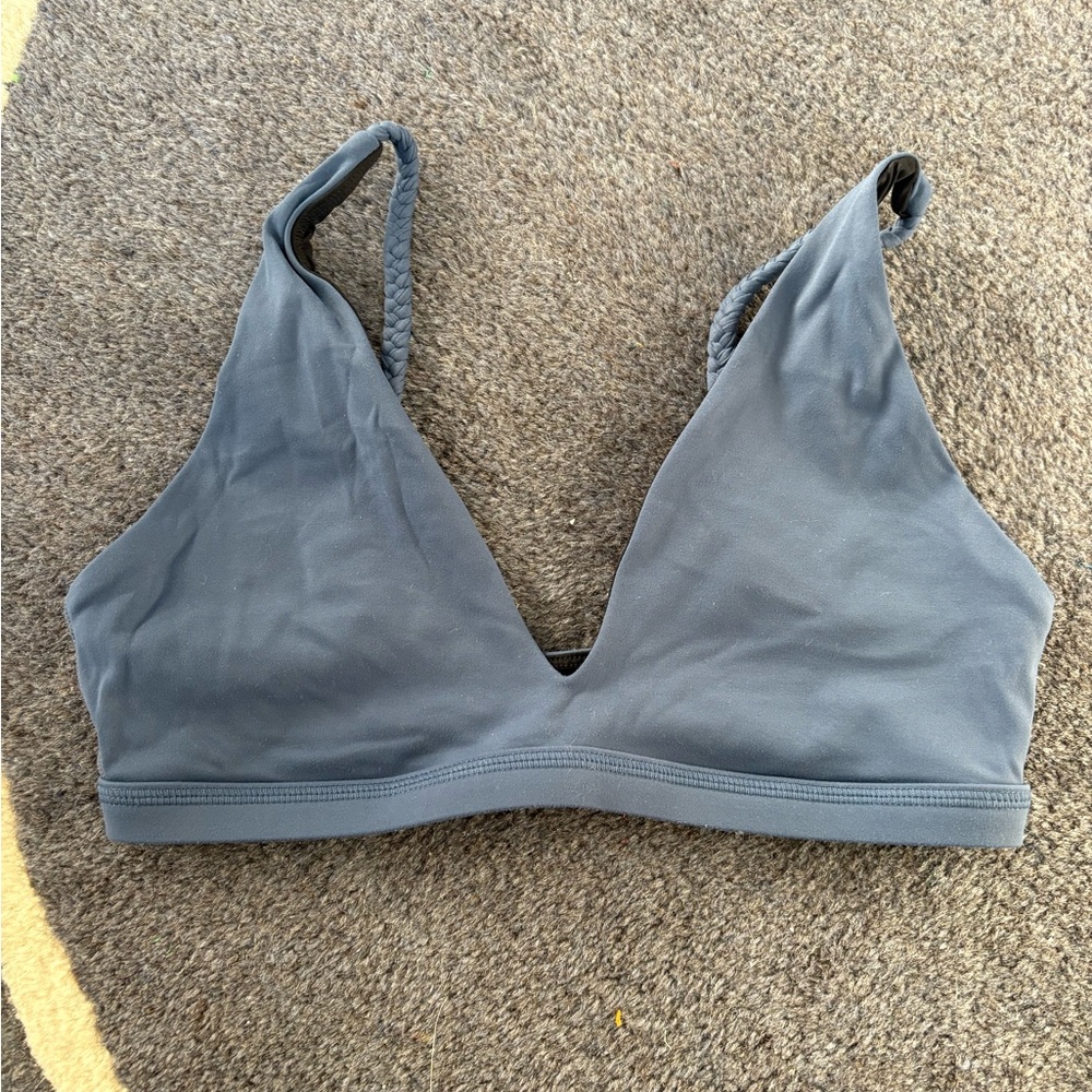 Elegant Gray Wireless Bra